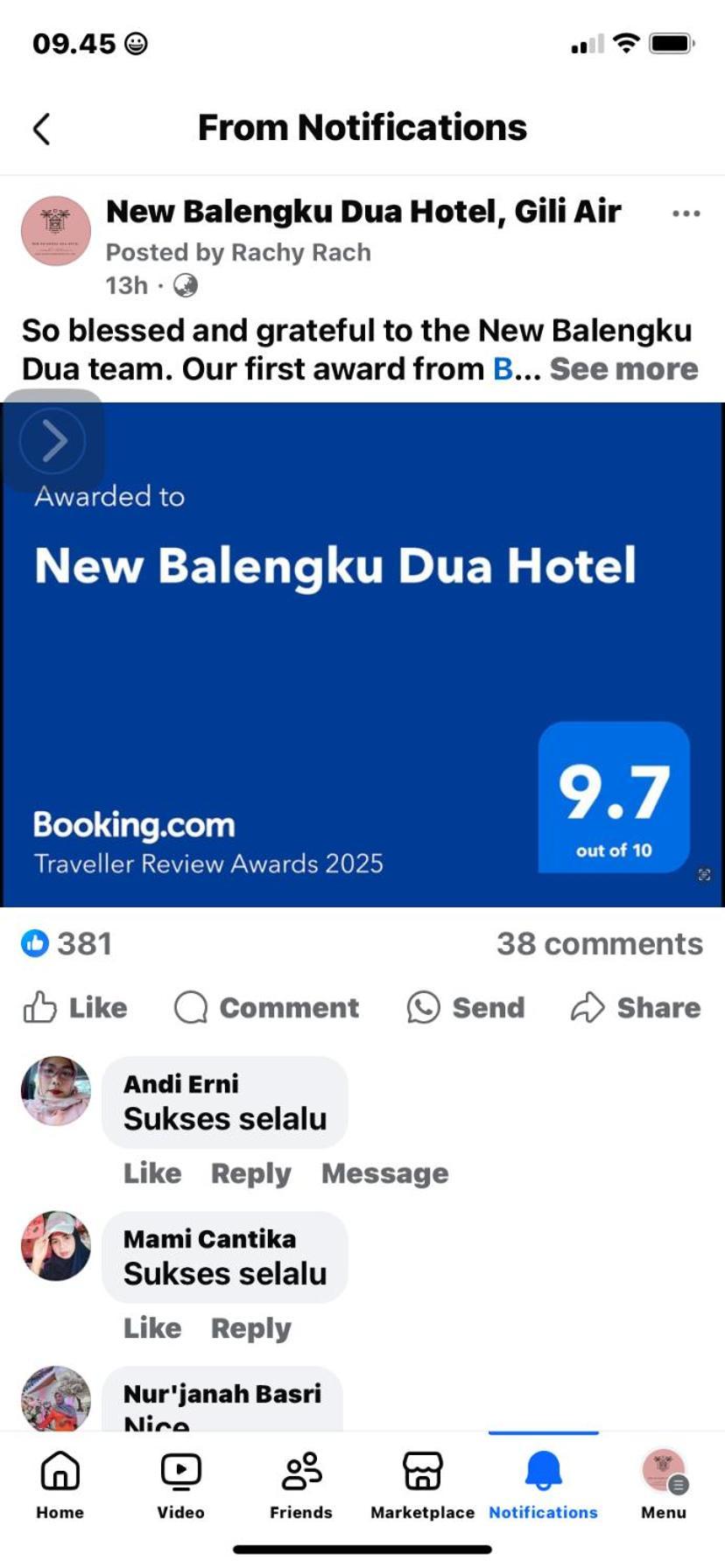 New Balengku Dua Hotel - Adults Only Gili Air Ngoại thất bức ảnh